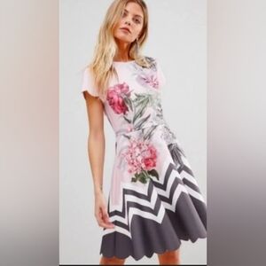 NWOT Ted Baker Floral Dress
